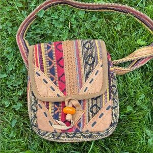 Bohemian Crossbody Saddle Bag